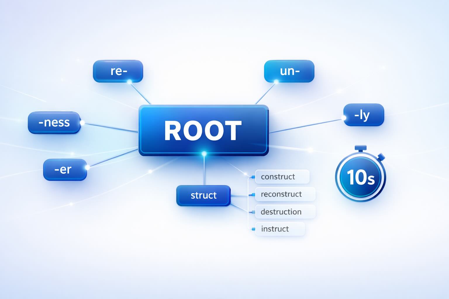 How to Learn 10 Words in 10 Seconds: The Magic of Suffixes and Prefixes